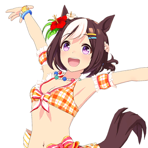 Character card art for [Hopp'n♪Happy Heart] Special Week