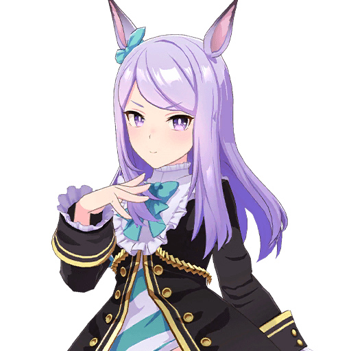 Character card art for [Frontline Elegance] Mejiro McQueen