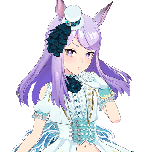 Character card art for [End of the Skies] Mejiro McQueen