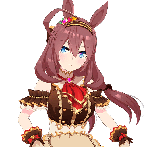 Character card art for [CODE: ICING] Mihono Bourbon