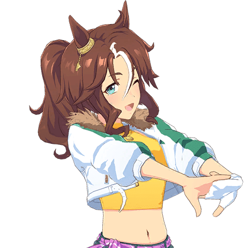 Character card art for [Line Breakthrough] Mejiro Palmer