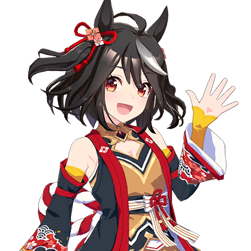 Character card art for [Gilded Shrine to Glory] Kitasan Black
