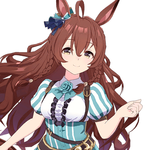 Character card art for [Brunissage Line] Mejiro Bright