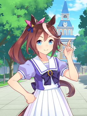 Support card art for [Tracen Academy] Tokai Teio