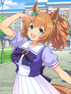 Support card art for [Tracen Academy] Taiki Shuttle