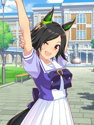 Support card art for [Tracen Academy] Winning Ticket
