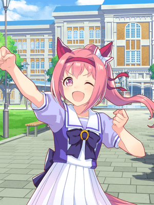 Support card art for [Tracen Academy] Haru Urara