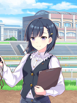 Support card art for [Tracen Academy] Aoi Kiryuin