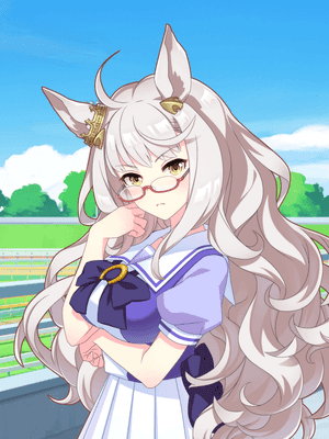 Support card art for [Tracen Academy] Biwa Hayahide