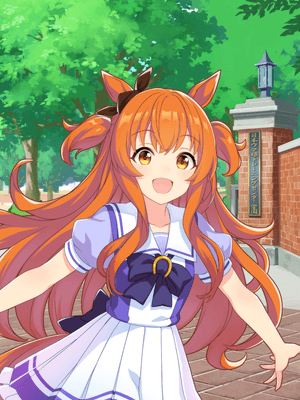 Support card art for [Tracen Academy] Mayano Top Gun