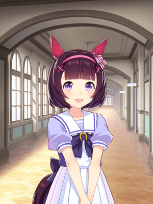 Support card art for [Tracen Academy] Nishino Flower