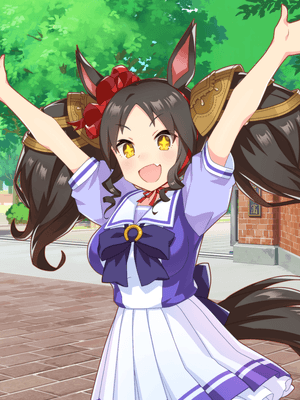 Support card art for [Tracen Academy] Marvelous Sunday