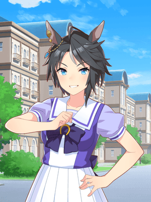 Support card art for [Tracen Academy] Fuji Kiseki