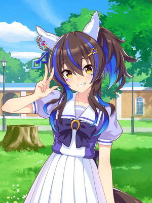 Support card art for [Tracen Academy] Daitaku Helios