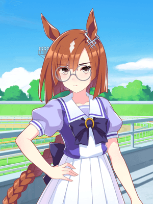 Support card art for [Tracen Academy] Ikuno Dictus