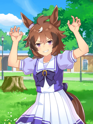 Support card art for [Tracen Academy] Shinko Windy
