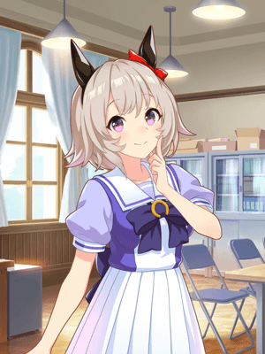 Support card art for [Tracen Academy] Curren Chan