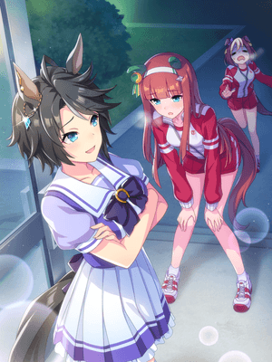 Support card art for [Well, Look Who's Home] Fuji Kiseki