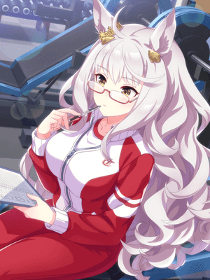 Support card art for [Trial Initiation] Biwa Hayahide