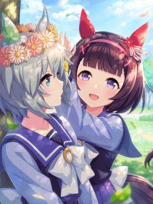 Support card art for [Lifting Your Spirits] Nishino Flower
