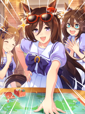 Support card art for [The World's My Oyster] Seeking the Pearl