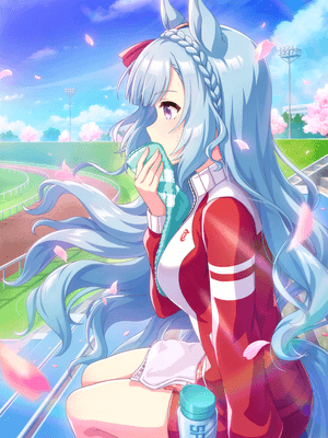 Support card art for [My Heart Will Go On] Mejiro Ardan