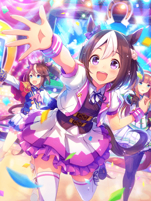Support card art for [The Brightest Star in Japan!] Special Week
