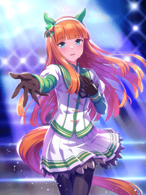 Support card art for [Beyond This Shining Moment] Silence Suzuka
