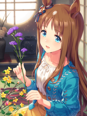 Support card art for [Fairest Fleur] Grass Wonder
