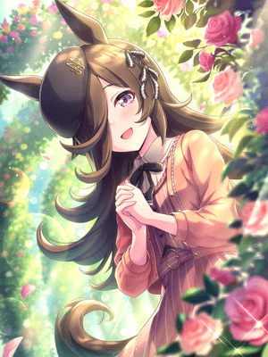 Support card art for [Happiness Just around the Bend] Rice Shower