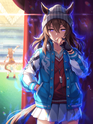 Support card art for [43, 8, 1] Nakayama Festa