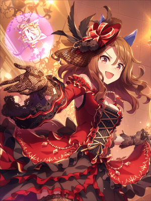 Support card art for [Tonight, We Waltz] King Halo