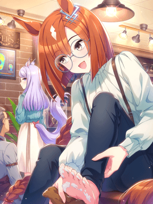 Support card art for [Warm Heart, Soft Steps] Ikuno Dictus