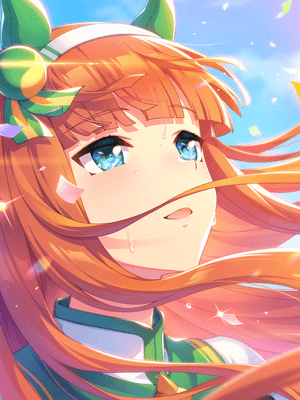 Support card art for [Searching for Unseen Sights] Silence Suzuka