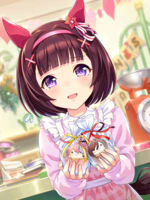 Support card art for [Little Cupcakes, Big Emotions] Nishino Flower