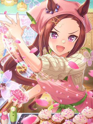 Support card art for [Super! Sonic! Flower Power!] Sakura Bakushin O