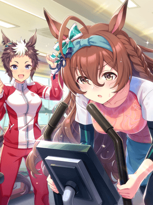 Support card art for [Little by Little] Mejiro Bright