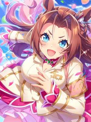 Support card art for [Go Go☆Princess!] Kawakami Princess