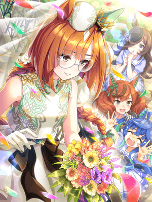 Support card art for [Beloved Orchid Bouquet] Ikuno Dictus